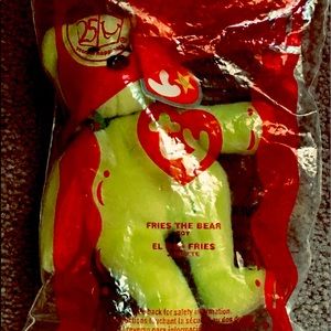 Collectible: TY McDonald’s Fries the Bear #11 In sealed bag.